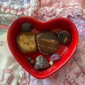 Mixed Tumbled Stones and Crystals